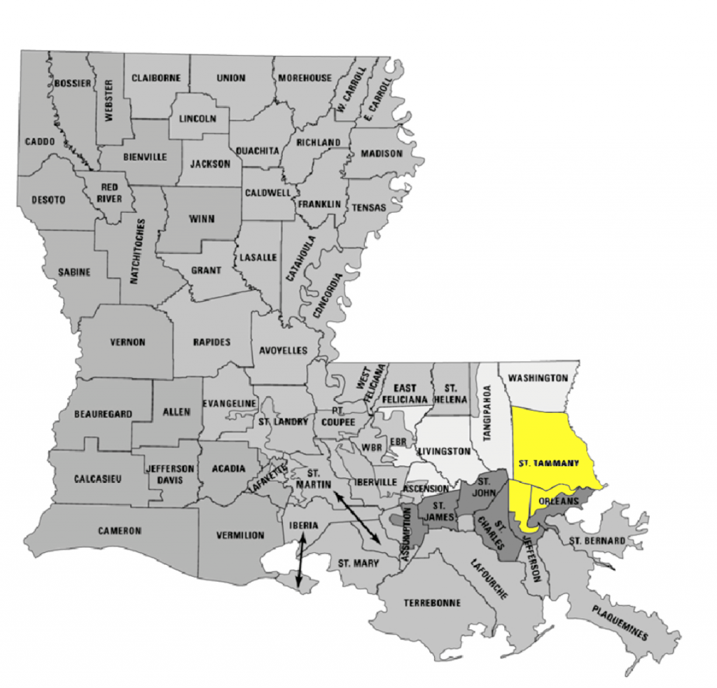 BESE District 1 covers St. Tammany and parts of Jefferson and Orleans.