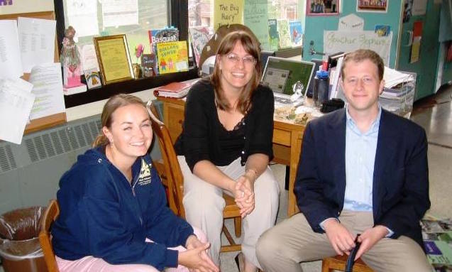 Julie and I in Houston in the Spring of 2006. I wish I still looked that good.